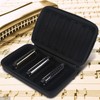 Harmonica Storage Case PU Leather ered Carrying 10 Hole Bag