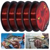 5Pcs 100M Nylon Lure Bait Fishing Line Wearproof Strong Toughness