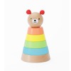 (CL20100) Building Blocks, Stacking Rings, 1 Year Old, Stacking Tower,