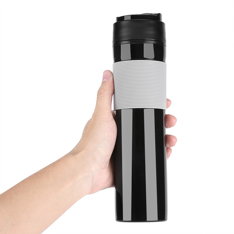 350ml Portable Coffee Press Bottle Tea Coffee Maker Drinking Water