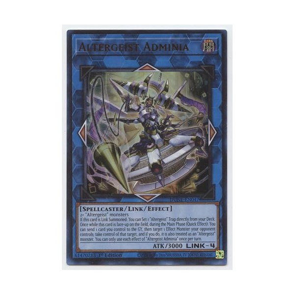 Altergeist Adminia - DUNE-EN047 - Ultra Rare - 1st Edition