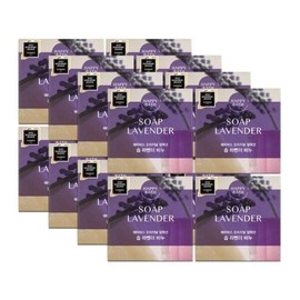 Happy Bath 해피바스 해피바스 오리지널 컬렉션 솝라벤더 비누 4입 x4 Happy Bath Happy Bath Original Collection Soap Lavender 4 pieces x4