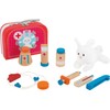 small Foot 11183 play set wooden doctor case included. Syringe,