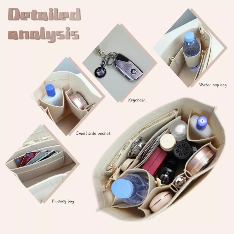 Longchamp 롱샹 르 플리지 정리함 위한 지갑 가방 삽입 작은
