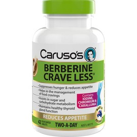 Caruso's Natural Health Berberine Crave Less 42 Tablets