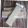 PACKOVE 2pcs Cotton Linen Back Scrubber Strips Exfoliating Bath Bands
