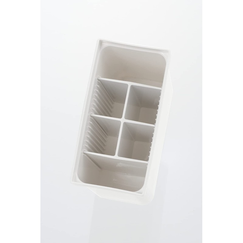 Richell Totono N Kitchen Tool Stand for Drawers, White, 5.5