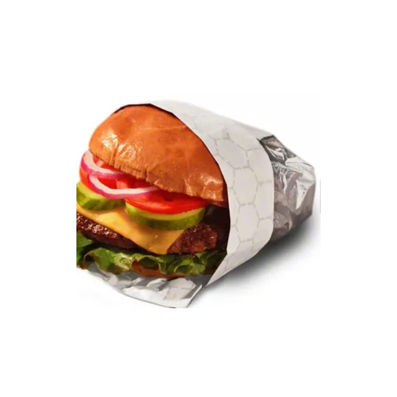 500 Pcs Pre Cut Aluminum Foil Sheets for Food- Insulated,