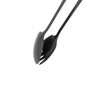 Idea Sekikawa BLACK TONGS SERIES Salad Tongs, Black, SUS821L1, Tsubamesanjo,