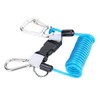 Walfront Diving Strap Anti Lost Spring Coil Strap Safety Emergency