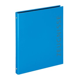 Veloflex Velocolor 4144351 Certificate Ring Binder DIN A4, Blue, Pack of 1