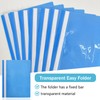 Pack of 12 A4 Expanding File Folder Plastic Document Folder