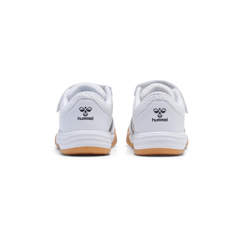 hummel MULTIPLAY Flex VC JR - Scarpe da Ginnastica, White/Black,
