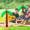 Cotiny 12 Pack 35 Inch Inflatable Palm Tree Large Swimming