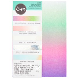 Sizzix Surfacez Opulent Cardstock A4 Mystical 50 Sheets, 665270, One Size