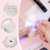 GAOY- Kit de uñas de gel polivinílico con luz ultravioleta,