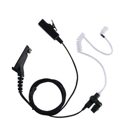 XPR 7550e Earpiece,Caroo 2 Wire Surveillance Kit Headset with PTT Mic for Motorola XPR7550 XPR6550 APX6000 APX4000 APX7000 XPR7580 XPR7580e XPR7350e 6580 6350 Walkie Talkie Two Way Radio