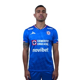 Pirma Cruz Azul 2025-2026 Jersey (US, Alpha, Large, Regular, Regular, Home Jersey)