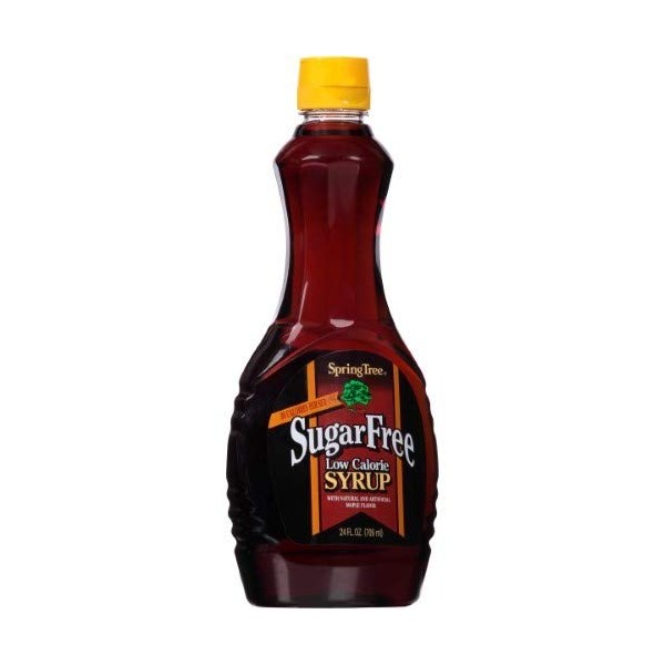 Sugar Free Low Calorie Syrup, Maple (Pack of 2)