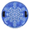 Snow Tube with Handle PVC 450lbs Load Bearing Blue White
