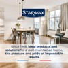STARWAX - Dry-Cleaning Flakes for Carpets and Rugs - Clean