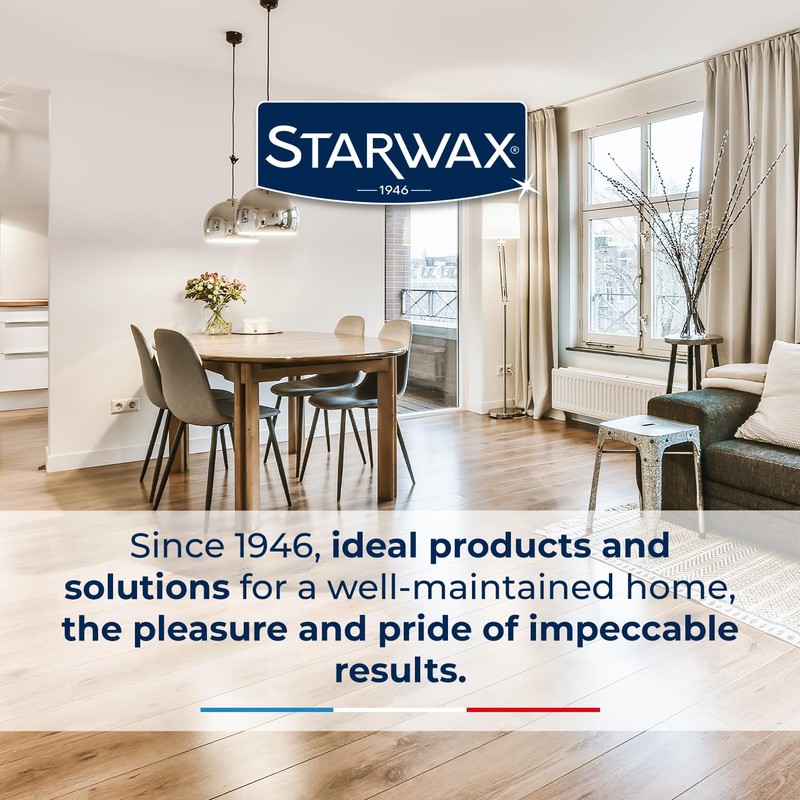 STARWAX - Dry-Cleaning Flakes for Carpets and Rugs - Clean