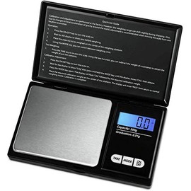 E-FAST Pocket Scale Portable Digital Scale with Back-lit LCD Display, 100 x 0.01g, 200 x 0.01g, 500 x 0.1g Mini Digital Weighing Scale (100 x 0.01g)