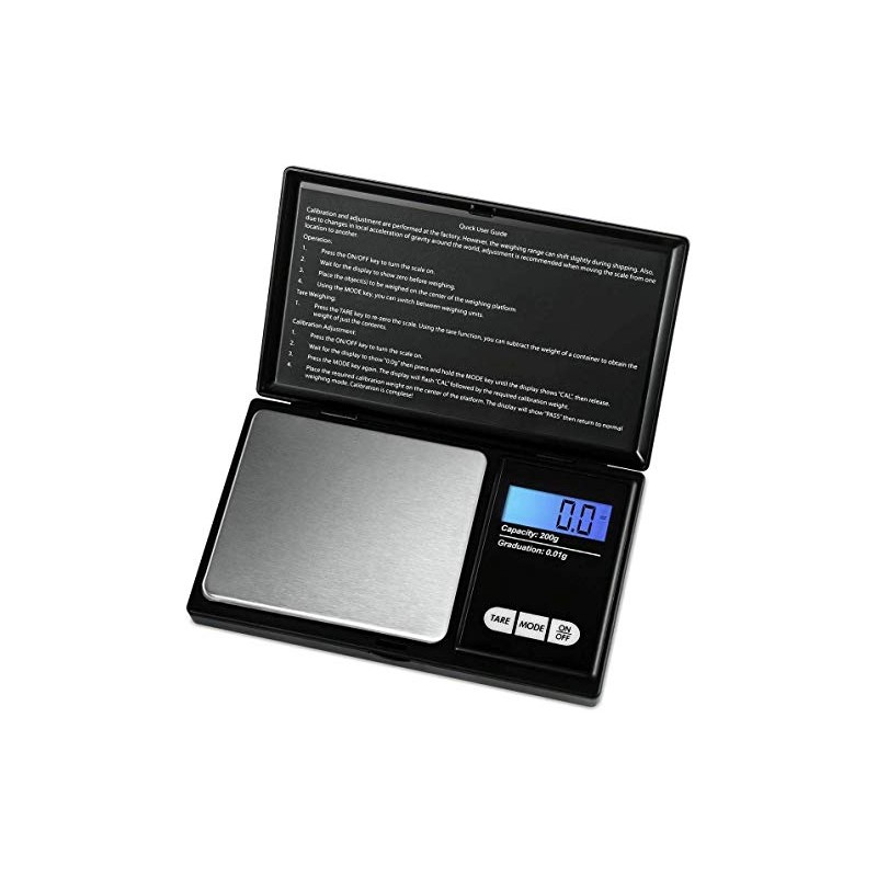 E-FAST Pocket Scale Portable Digital Scale with Back-lit LCD Display,