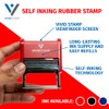 Sent Self Inking Rubber Stamp (Red Ink) - Medium
