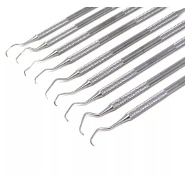 A2Z Scilab GERMAN SET OF 9 PCS PERIODONTAL GRACEY CURETTES KIT DENTAL SURGICAL INSTRUMENTS