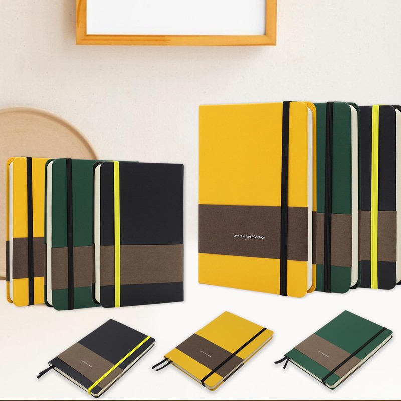 TUNJILOOL Notebook A6, 2 Piece Notebook Set, 192 Pages Notebooks