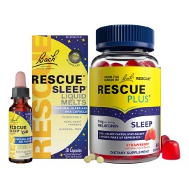 Rescue Paquete Sueño Pzas Gotas Niños Gomitas Adults