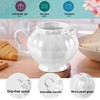 Pearl Glaze Sugar and Milk Jug Set, 1 Sugar Bowl
