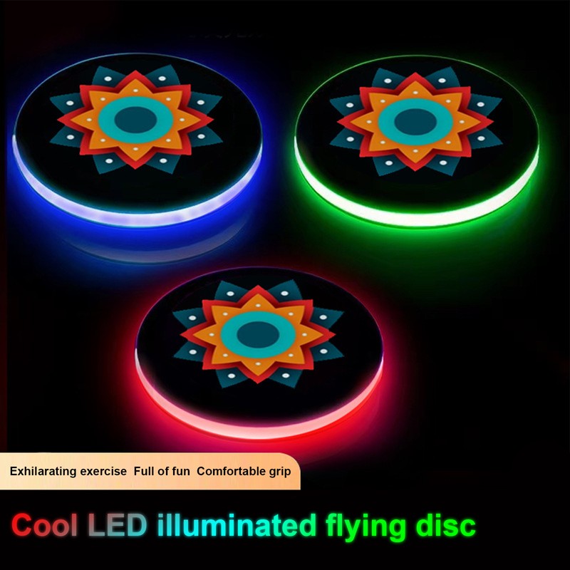 LED Light Up Adult Flying Disc with Light Strip Luminous