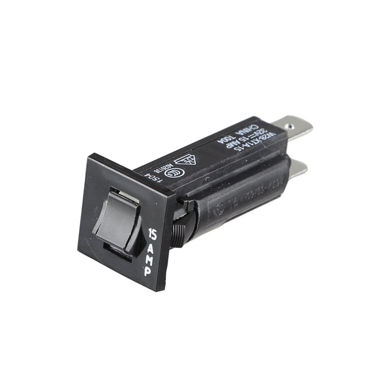 TE Connectivity W28-XT1A-15 Circuit Breaker; Therm; Push; Cur-Rtg 15A; 1