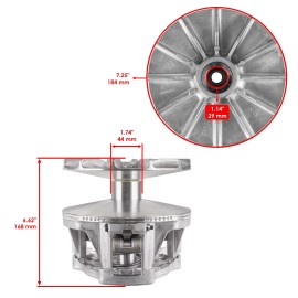 Celox Complete Primary Drive Clutch W/ Belt for Polaris 800 EFI RZR 2008 2009