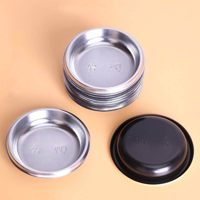 Pack of 100 Sauce Dishes Seasoning Dishes Plastic Bowls Mini