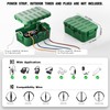 Flemoon IP54 Waterproof Electrical Box, Outdoor Plug Cover Weatherproof, for