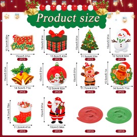 20 PCS Christmas Hanging Foil Swirl Decorations Set, Christmas Tree Spiral Pendant, Vibrant Spiral Ball Hanging Decor, for Santa Christmas Accessories, Party Ornament, Pendant Home Decor Paper