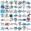110PCS Funny Sea Animals Stickers – Cute Shark & Whale