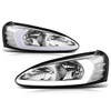 PM PERFORMOTOR [Pair] 3D Light Bar Headlights Assembly Compatible with