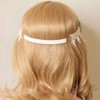 Lurrose Starfish Pearl Headband Lace Headband Elastic Headband for Girls