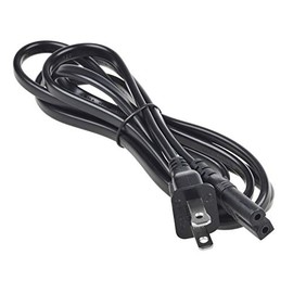 Accessory USA [UL Listed] 5ft AC 120V 60Hz 20W Power Cord Outlet Socket Cable Plug Lead for Sony SA-CT60BT SACT60BT SA-CT60 Active Speaker System Bluetooth Sound Bar (NOT fit AC 220-240V)