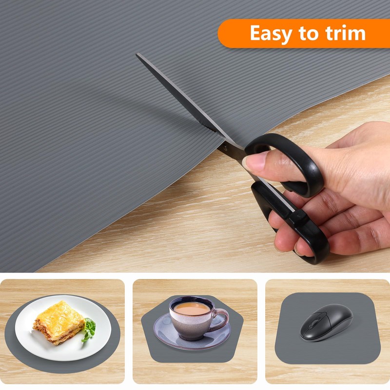 Shelf Liners for Kitchen Cabinets Drawer Liner Non Adhesive Cupboard
