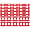 40 Tattoos: Canada Flag, Canadian Party Favors