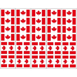 40 Tattoos: Canada Flag, Canadian Party Favors