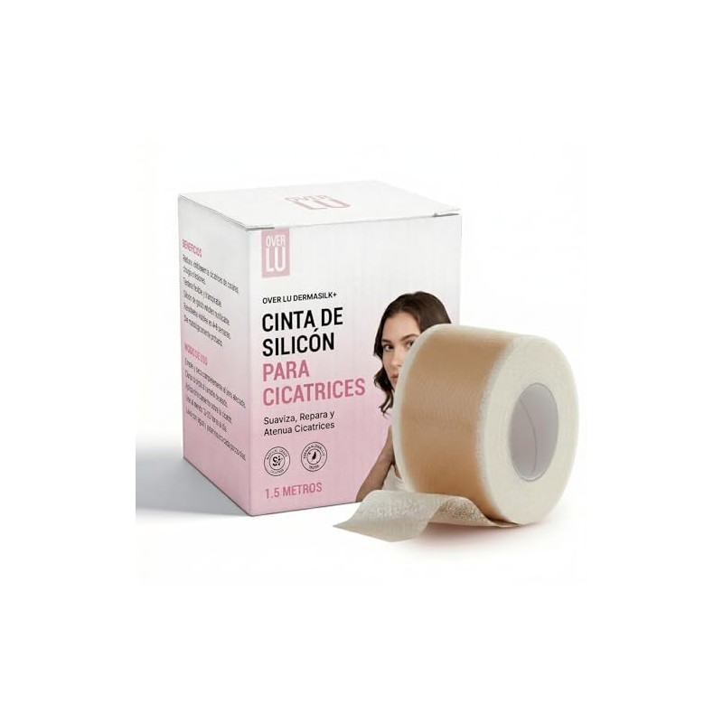 Over Lu DermaSilk™ | Cinta de Silicona para Cicatrices –