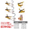 SCGEHA Sea Bass Lure, Flounder, Jig Head, Root Fish, For