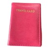 Lorenz Leather Effect Grained PU Travel Id Pass Card Holder