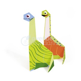 Avenue Mandarine OR517C Creative Set My Little Origami 12 x 12 cm 20 Sheets 70 g Dinosaur 1 Set